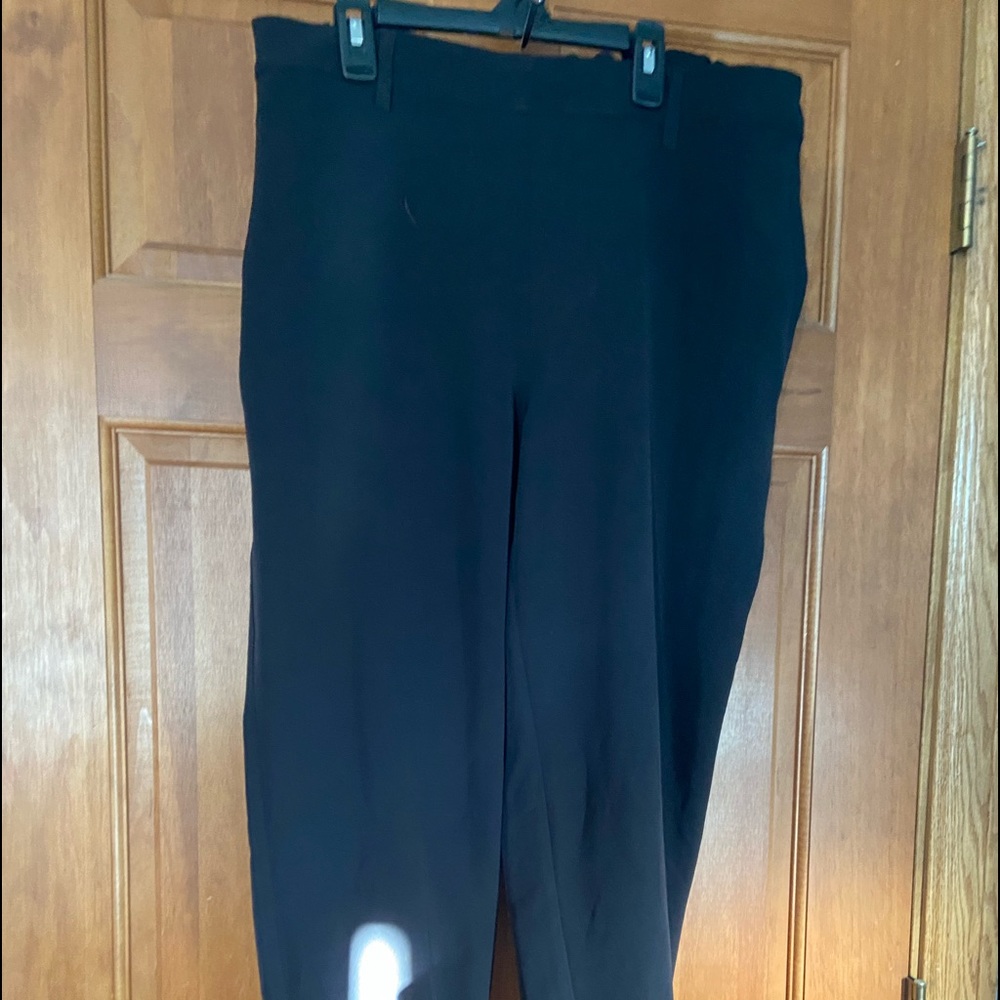 Elastic waist dress pants